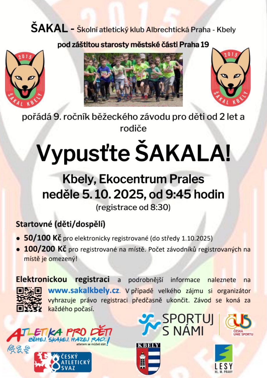 leták k běhu